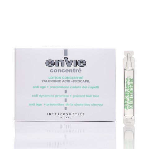 Лосьон для интенсивного роста волос ENVIE с гиалуроновию кислотой, ампулы 10 х 10 ml EN290 фото