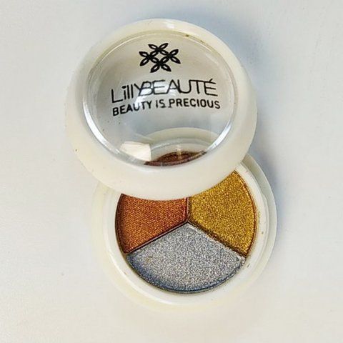 Втирка для ногтей Lilly Beaute тройная: золото, сербро, красное золото VT-LB-003 фото