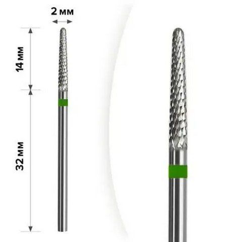 М-102 ТВС насадка Конус Green 2*14 М-102 ТВС Кон Green 2*14 фото