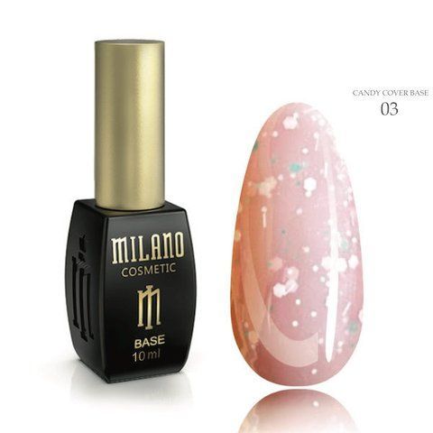 Базовое покрытие MILANO Candy Cover Base 03, 10 мл C-000009432 фото