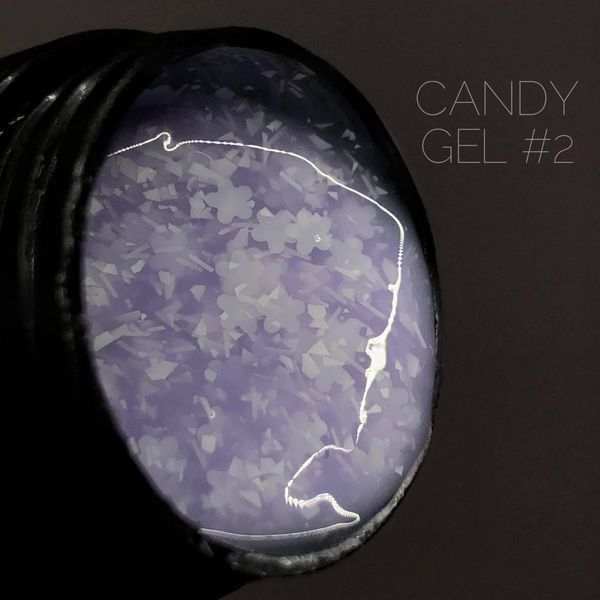 Гель для дизайна СROOZ CANDY GEL #2, 5 мл CR-CAND-02 фото
