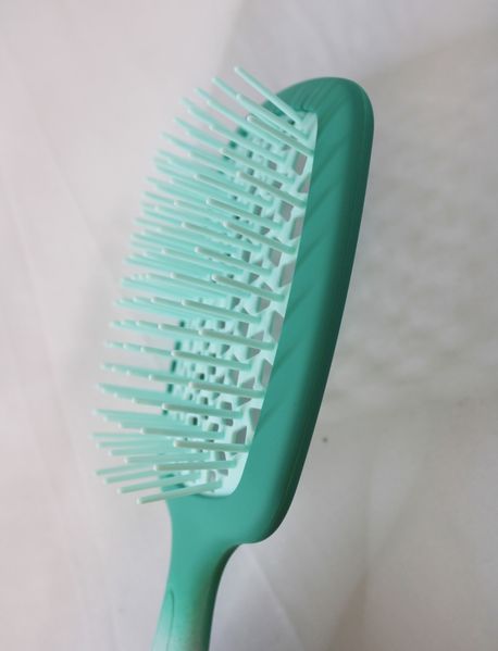 Расческа HollowComb SUPERBRUSH PLUS, Зеленый с белым HC-GR-WHT фото