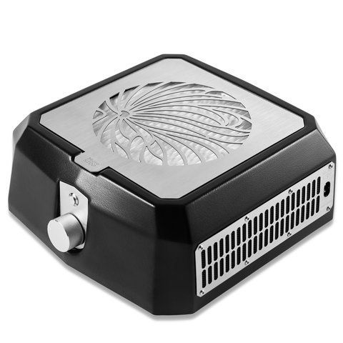 Вытяжка для маникюра с HEPA-фильтром настольная MicroSTOP Base PRO, Черная MS-5231 фото