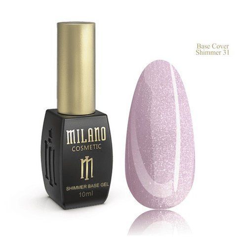 Базовое цветное покрытие с шиммером MILANO Color Shimmer Base 31, 10 мл C-000004067 фото