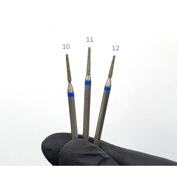 М-12 Алмазная насадка Игла Blue 1,4*8,2 М-12 Алм Игла Blu 1,4*8,2 фото