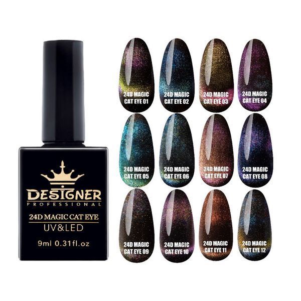 Гель-лак Designer Professional 24D magic cat eye 01 DP-24D-001 фото