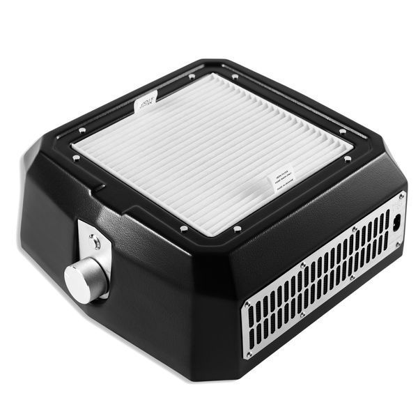 Вытяжка для маникюра с HEPA-фильтром настольная MicroSTOP Base PRO, Черная MS-5231 фото