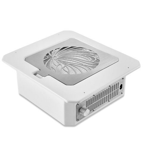 Встраиваемая вытяжка для маникюра с HEPA-фильтром MicroSTOP Prof, Белая MS-5133 фото
