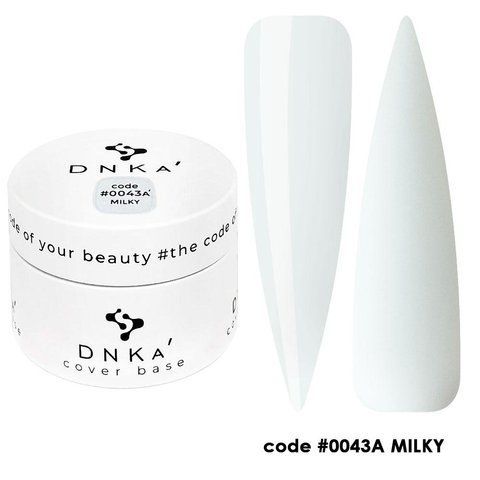 Универсальная камуфлирующая база DNKa&rsquo; Cover Base #043A, Milky, 30 мл DN-043A-30 фото