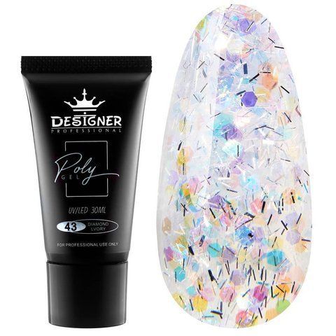 Полігель Designer Professional Polygel 043, 30 мл DP-POL-043 фото