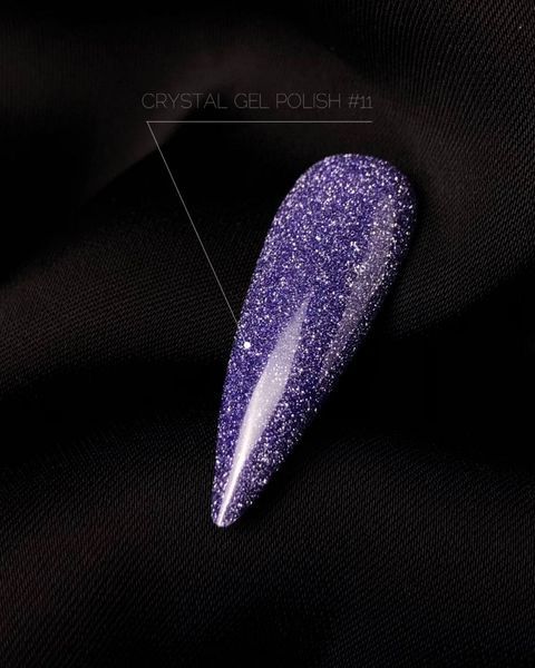 Світловідбивний гель-лак Crooz Crystal Polish #11, 8 мл CR-GEL-CRYS11 фото