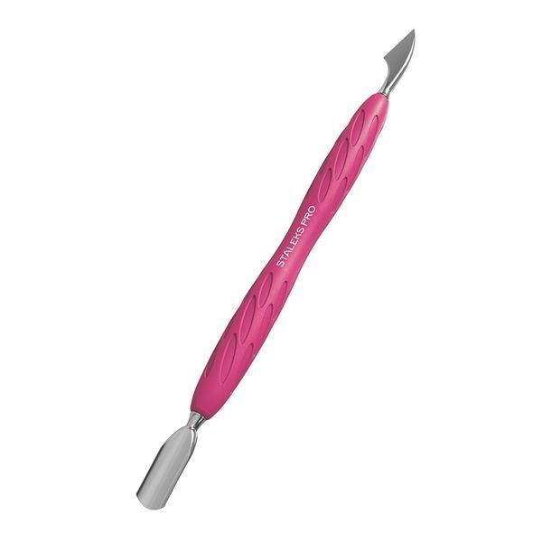 Лопатка маникюрная с силиконовой ручкой STALEKS PRO UNIQ 10 TYPE 3 PQ-10/3 PQ-10/3 фото