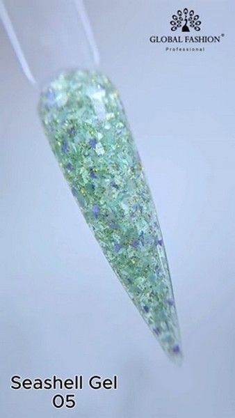 Гель для нігтів Global Fashion SEASHELL GEL 05, 8 г 17416 фото
