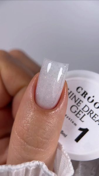 Гель для нарощування CROOZ Shine Dream Gel No1, 15 мл CR-35698 фото