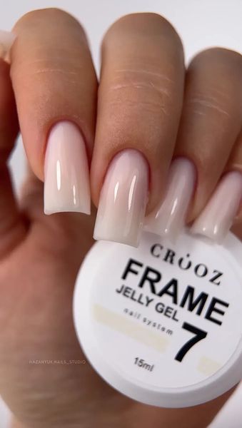 Гель для нарощування CROOZ FRAME JELLY GEL #7, 15 мл CROOZ-36233 фото