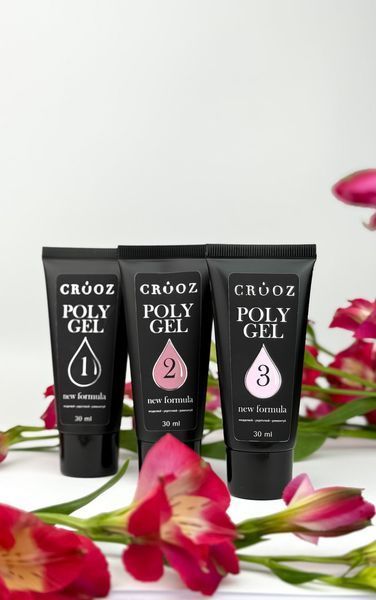 CROOZ Polygel NEW #1, туба 30 мл CR-POLNEW30T-01 фото