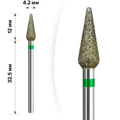 М-18 Алмазная насадка Кукуруза Green 4,2*12 М-18 Алм Кук Green 4,2*12 фото