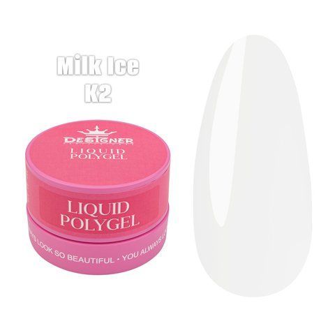 Рідкий полігель Designer Professional Liquid Polygel K2, в банці 30 мл DP-PL30-K02 фото