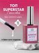 Верхнее покрытие без липкого слоя Global Fashion Superstar Shiny Top Coat, 15 мл 22001 фото 3