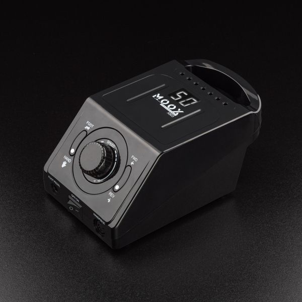 Фрезер для манікюру і педикюру MOOX X 803, 50 000 об/хв, 70W, Black Moox-803-BLK фото