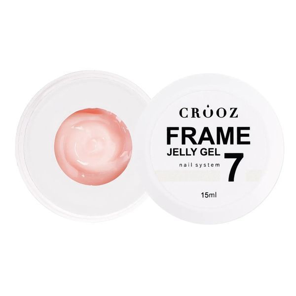 Гель для нарощування CROOZ FRAME JELLY GEL #7, 15 мл CROOZ-36233 фото