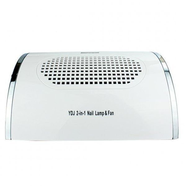 UV LED лампа светодиодная и вытяжка YDJ NAIL LAMP FAN 858-5А, 80 ВТ UV-NAIL-1 фото