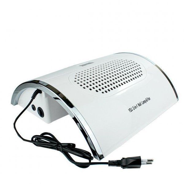 UV LED лампа светодиодная и вытяжка YDJ NAIL LAMP FAN 858-5А, 80 ВТ UV-NAIL-1 фото