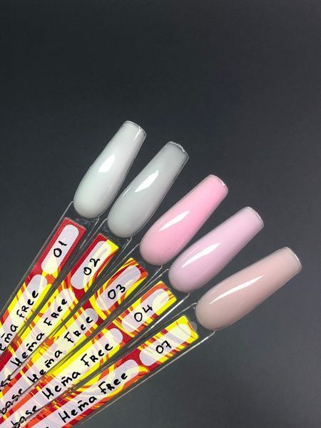 Камуфлирующая каучуковая база Global Fashion Rubber Base Hema Free, #28 23807 фото