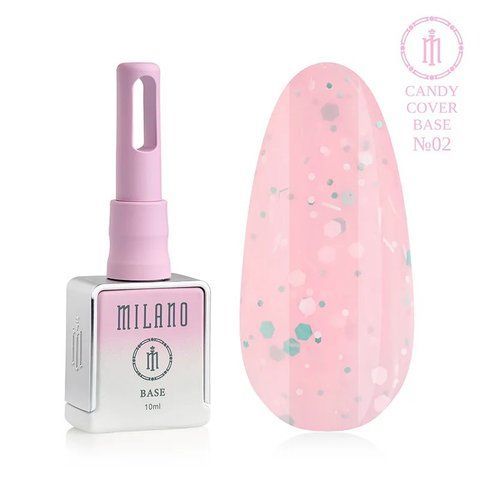 Камуфлирующая база MILANO PREMIUM CANDY COVER BASE 02, 10 мл C-000011506 фото
