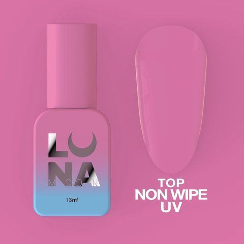 Топовое покрытие без липкого слоя с УФ-фильтром LUNA Top Non Wipe UV, 13 мл LUNA-TOPNWUV-13 фото