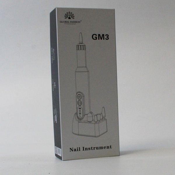 Фрезер аккумуляторный для маникюра Global Fashion GM3, 18&nbsp;000 об/мин, Розовый GF-GM3-P фото