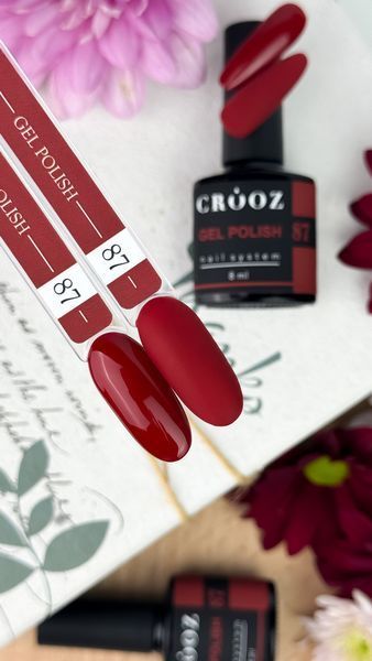 Гель-лак CROOZ GEL POLISH #87, 8 мл CR-GEL-P87 фото