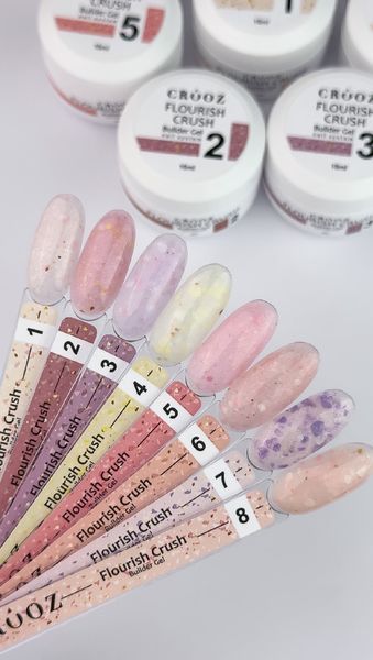 Гель для нарощування CROOZ Flourish Crush Builder Gel #03, 15 мл 2964315668 фото