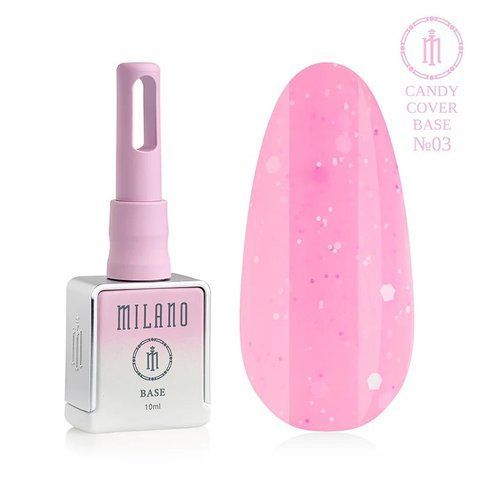 Камуфлирующая база MILANO PREMIUM CANDY COVER BASE 03, 10 мл C-000011507 фото