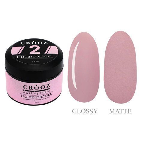 Жидкий полигель CROOZ LIQUID POLYGEL #2, банка, 30 мл CR-LQP-B-02 фото