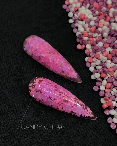 Гель для дизайна СROOZ CANDY GEL #6, 5 мл CR-CAND-06 фото