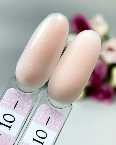 Гель для нарощування CROOZ Builder Gel #10 Shimmer Nude, 15 мл CR-25509 фото