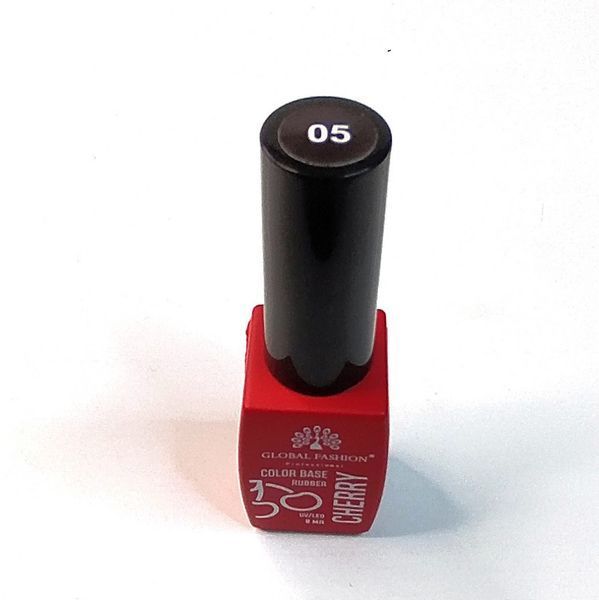 Кольорова база каучукова Global Fashion Color Cherry Base, 8 мл, 05 GF-CRB-05 фото
