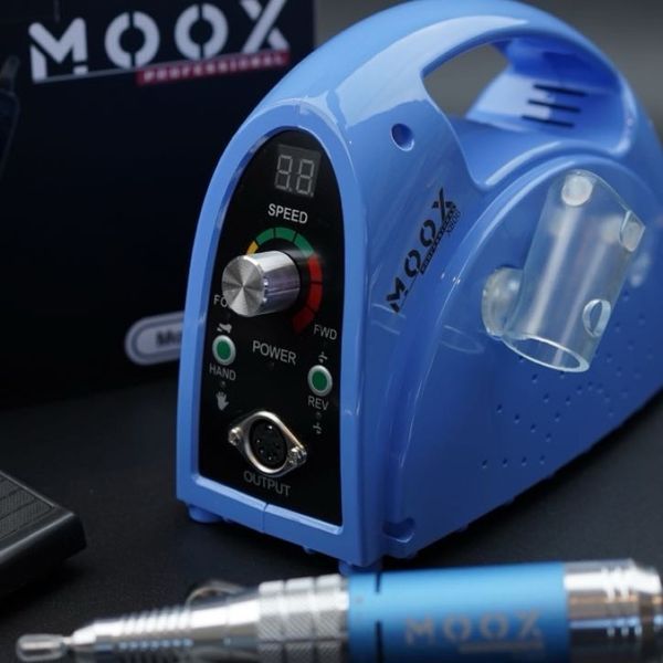 Фрезер для манікюру та педикюру MOOX X 806 55&nbsp;000 об/хв, 80 W, Sky blue Moox-806-SB фото