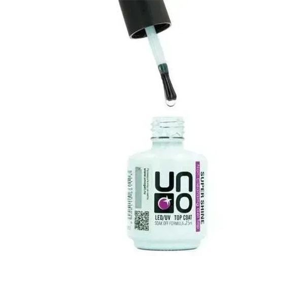Топове покриття UNO Super Shine Top Coat, 15 мл UNO-TOPSSH-15 фото