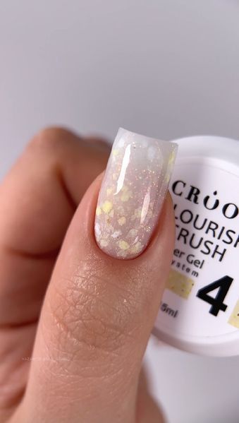 Гель для наращивания CROOZ Flourish Crush Builder Gel #04, 15 мл 2964315669 фото