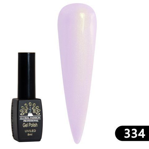 Гель-лак Global Fashion BLACK ELITE 334, 8 мл 2585 фото
