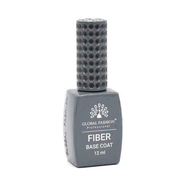 Базове покриття Global Fashion Fiber Base Coat, 12 мл 12209 фото