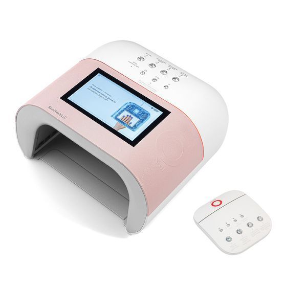 UV/LED-лампа с искусственным интеллектом O NAIL AI Smart Curing Lamp с пультом ДУ и подлокотником O NAIL (PINK) ONIL-SET3-PINK фото