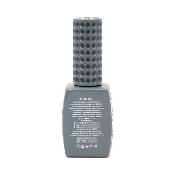 Базове покриття Global Fashion Fiber Base Coat, 12 мл 12209 фото