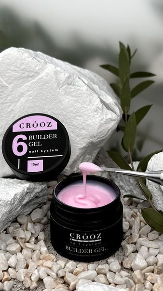 Гель для наращивания CROOZ ONE PHASE BUILDER GEL #6, 15 мл CR-1F-15-06 фото