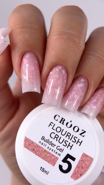 Гель для нарощування CROOZ Flourish Crush Builder Gel #05, 15 мл 2964315670 фото