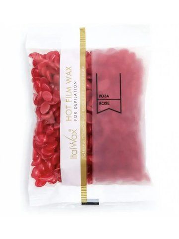 Гарячий віск у гранулах Italwax Троянда, 100 г C_FWP100_RED_IT фото