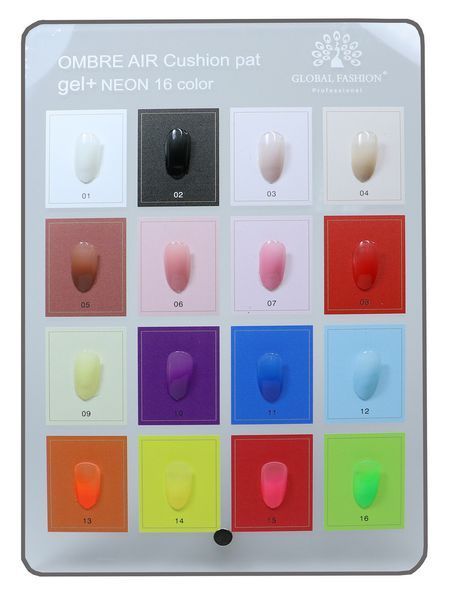 Гель-краска для омбре Global Fashion Air Cushion #11, 8 г 26352 фото