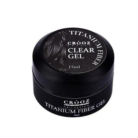 Гель для ремонту та зміцнення Crooz Titanium Fiber Gel, 15 мл CROOZ-TITAN-15 фото